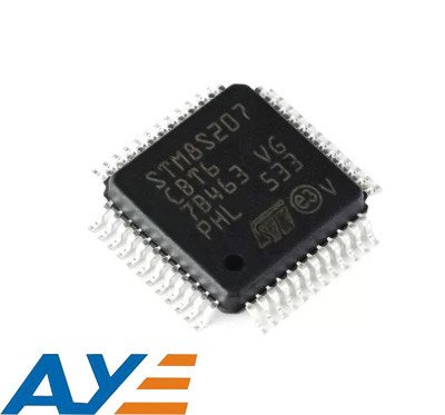 STM8S207CBT6 Electronic Components IC Chips Motor Ignition Controllers MCU