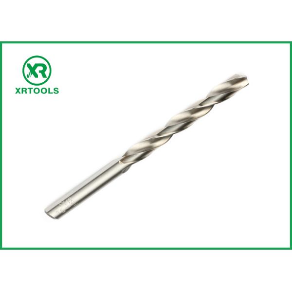 Quality Roll Forged HSS Drill Bits Half Ground White Finished Straight Shank DIN 338 Straight Shank Drill Bit for sale