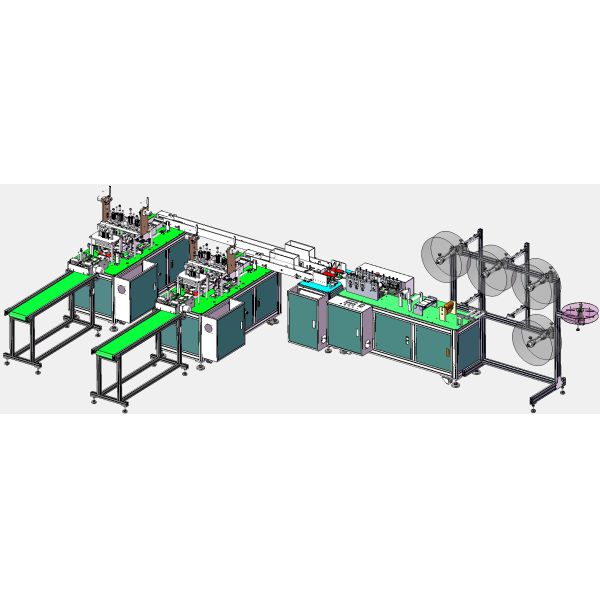 Buy cheap 1+2 Auto Disposal Mask Making Machine from wholesalers