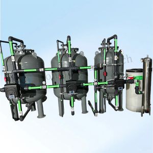 Buy cheap 10T/H Automatic Water Softening System with UV Sterilization and Iron Manganese Removal for Hotels from wholesalers