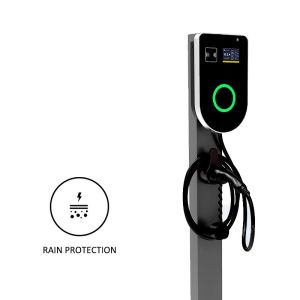 Buy cheap Tethered Residential Wall Mounted EV Charger Emergency 240 Volt 16A product