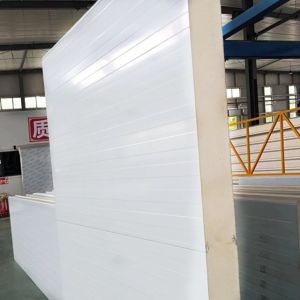 50mm Long Lasting Polyurethane Foam Sandwich Panels Board Temperature Resistance