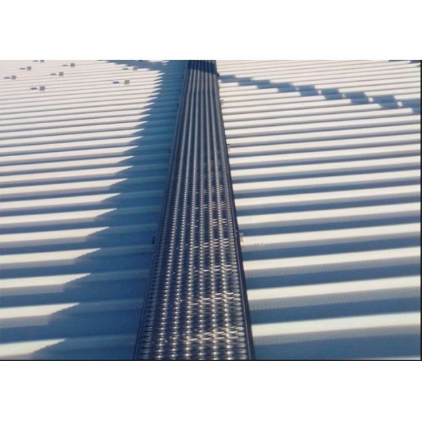 Quality Solar Panel Roof Walkway Diamond Grip Grating Metal Products 400mm Width for sale