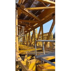 Buy cheap 2021 Zoomlion W7525-16b Used Tower Crane with Moving Type and ISO9001 Certification from wholesalers