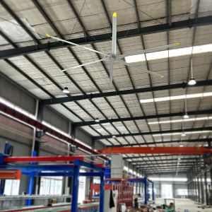 Buy cheap Powerful 7.3m 24FT PMSM HVLS Ceiling Fans For Cooling Air In Workshops And Warehouses from wholesalers