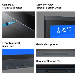 Buy cheap 86 Inch Standard Interactive Board with Android 14 OS 40 Points Touch and 400cd/m2 Brightness from wholesalers