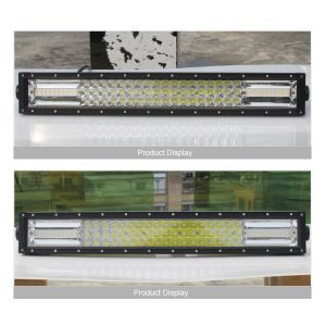 Buy cheap 22 Inch 342W Amber White Led Driving Light Bar For Car 12V 24V 4x4 Offroad Trucks ATV 4WD SUV Combo Beams Fog Lamp Work from wholesalers