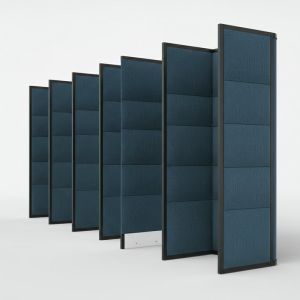 Buy cheap Movable Soundproof Office Partition Walls Customized With Fabric Finish product