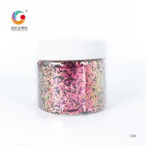 Photorefractive Chunky Loose Glitter Bulk Chameleon Hexagon Loose Cosmetic