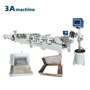 Buy cheap Easy Operation CQT-1300 Folder Gluing Machine for 4 Corner Box and 6 Corner Paper Box from wholesalers