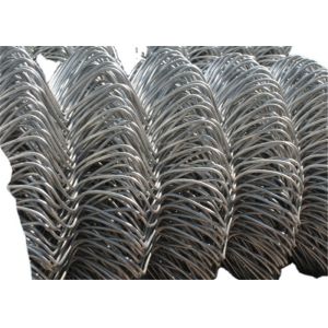 4.0mm Chain Link Fence Backyard High Strength Diamond Galvanized