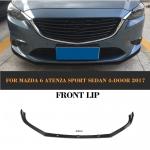 Buy cheap Carbon Fiber Front Lip Spoiler for Mazda 6 Atenza Sport Sedan 4-Door 2017 from wholesalers