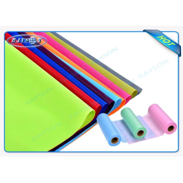Buy cheap Multi Gram PP Spunbond Non Woven Fabric Blue / White / Green Color 2-320cm Width Hometile from wholesalers