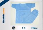 Eco Friendly Disposable Scrub Suits Surgical Hospital Gowns With CE Certificate