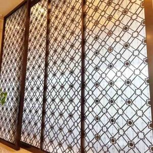 Buy cheap Metal 316L Stainless Steel Screen Partition PVD Antirust from wholesalers