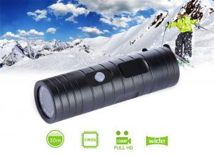 Buy cheap Flashlight Type Hd 720P /1080P 8Mp Wide-Angle Lens Action Camera Camcorder Water-Resistant Outdoor Bike Helmet Sports Dv product