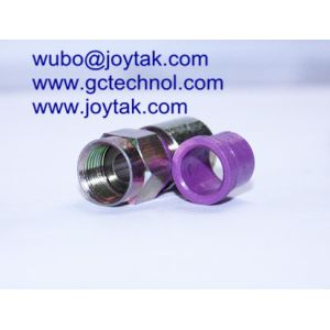 F Compression Connector F Type Snap N Seal High Quality for RG6 Coax Cable