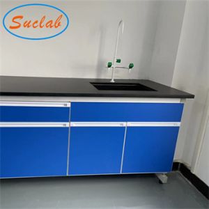 Buy cheap ISO14001 C Frame Chemistry Lab Workbench Multiscene With Sink from wholesalers