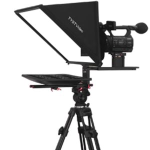 24 INCH Studio Single Monitor Teleprompter with Wireless Remoter and Tempered