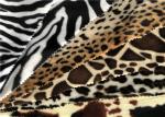 Buy cheap Skin Print Velboa Faux Fur Fabric 100% Polyester Velvet For Clothes from wholesalers