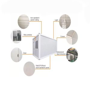 Buy cheap Prefabricated Duplex Double Story Shipping Container House with Modular Sandwich Panel from wholesalers