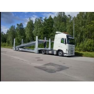 Buy cheap 2 Axles 2 Floors Hydraulic Lifting Car Trailer Carrier for Car Delivery and Transport from wholesalers