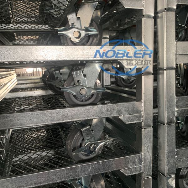 Buy cheap Dutch Trolley Danish Trolley Cc Container Rack Flower Shipping Trolley Cart from wholesalers