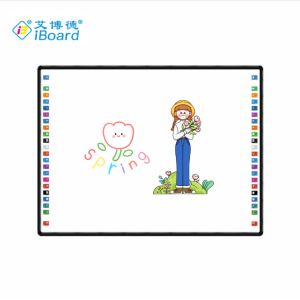 Buy cheap Factory Direct IBoard Ceramic/Smooth-Plastic Glossy Surface IR Interactive Whiteiboard Smart Touch Panel With 22pcs Hotkeys Each Side for School Education White Board interactive whiteoboard from wholesalers