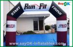 Buy cheap Inflatable Finish Line Arch Rental Durable Waterproof Outdoor Event Inflatable Arch , Inflatable Finish Line from wholesalers