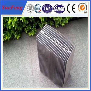 Buy cheap HOT!reliable chinese supplier extruded large radiator heat sinks with silver color from wholesalers