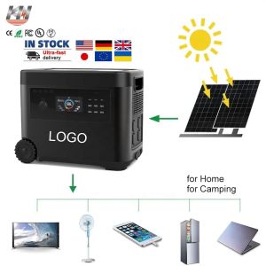 eu stock warehouse 3000 watts powerstation fur deutschland / mini solarpanel