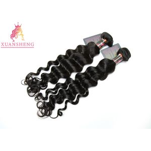 Buy cheap Raw Virgin Peruvian Human Hair No Shedding Loose Wave Extensions from wholesalers