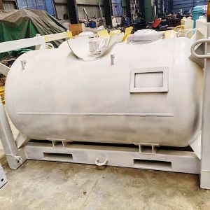 Buy cheap UN T21 Pressure Storage Tank For Alkyl Aluminum Durable Design 1880L Volume 6 Bar Pressure from wholesalers