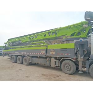 Buy cheap Max Theoretical Output 180m3/h Second Hand Pump Truck with Product Zoomlion and Gross Mass 55000kg from Zoomlion from wholesalers