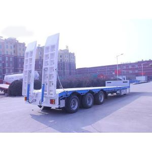 Buy cheap Axle Fuwa/BPW AND9408TDP 3 Axles Dropdeck Lowbed Heavy Duty 80/100 Tons Semi Trailer from wholesalers