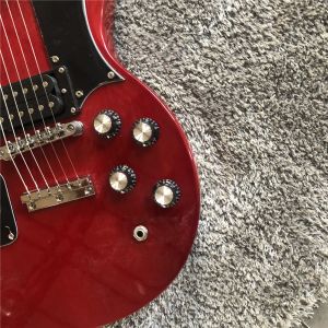 Custom high quality 12 string+6 string double head electric guitar in Wine red