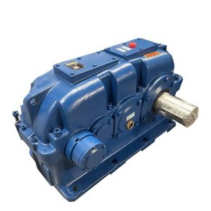 Compact Cylindrical Gearbox Reducer with 5 1 Ratio for Horizontal Mounting