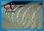 Buy cheap Stainless Steel Razor Blade Wire Concertina Barbed Wire High Tensile Strength Razor Barbed Wire from wholesalers