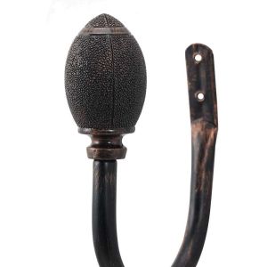 Buy cheap Electroplating Pattern 35mm Elliptical Pointed Curtain Hook Extenders from wholesalers