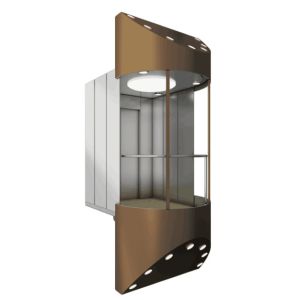Buy cheap Glass Observation Elevator Machine Room / Machine Room Less from wholesalers