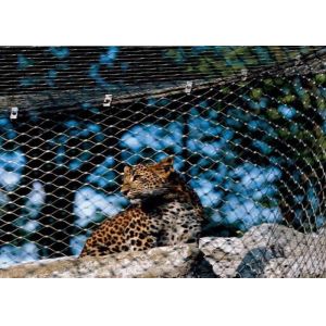 Buy cheap High Durability Animal Enclosure Mesh Lightweight With Woven Type / Ferrule Type from wholesalers