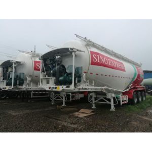 Buy cheap 50M3 Second Hand Semi Trailers Cement Bulker 11800x2500x3990mm Dimension from wholesalers