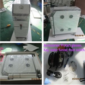 Buy cheap Beijing SANHE Q-switch nd yag laser for different colors tattoo removal and skin rejuvenation with 1064nm and 532nm from wholesalers