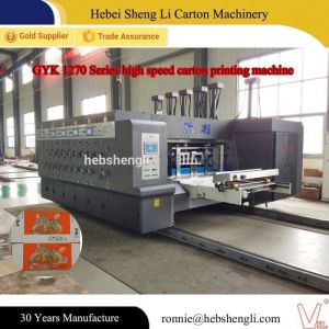 Buy cheap 180 Pcs/Min Flexographic Box Printing Machine CE ISO9000 Certification from wholesalers
