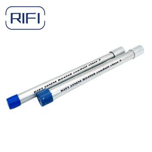 25mm Class 4 Galvanised Conduit Electrical British Standard With Coupling