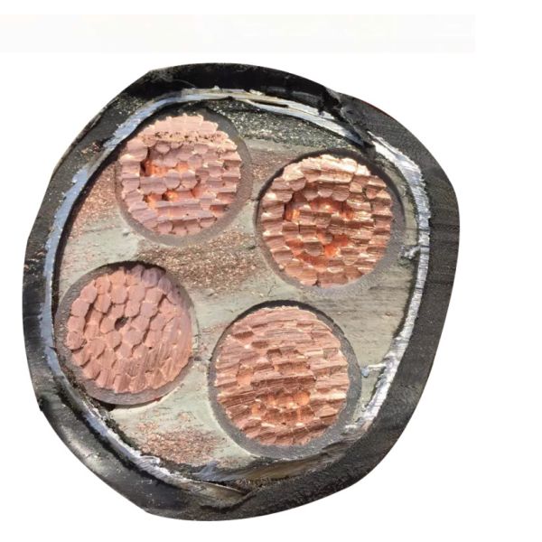 Buy cheap 3 Core Xlpe Power Cable Copper Conductor Medium Voltage Armored Ground Wire from wholesalers