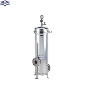 Buy cheap Liquid Filter Milk Wine Oil Stainless Steel Ss304 Cartridge Filter Housing from wholesalers