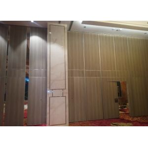 Buy cheap 65mm Classroom Convention Hpl Stainless Steel Wooden Movable Folding Operable Partition Wall For India from wholesalers