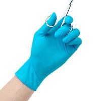 Buy cheap Safe Chemical Resistant Disposable Protective Gloves For Nitrile Exam product