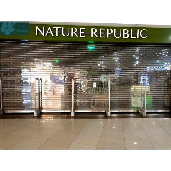 High Reliability SS304 PVC Transparent Roller Shutter